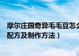 摩尔庄园奇异毛毛豆怎么做（摩尔庄园手游奇异毛毛豆食谱配方及制作方法）
