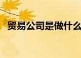 贸易公司是做什么的（贸易公司作用简述）