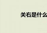 关右是什么意思（关右解释）