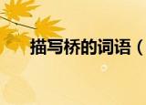 描写桥的词语（形容桥的词语有哪些）