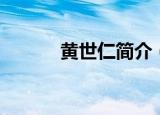黄世仁简介（关于黄世仁简介）