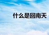 什么是回南天（回南天的简单介绍）