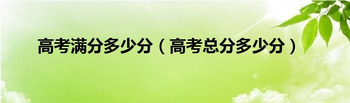 高考是分数重要还是选课重要_高考分数公布后为啥查不到分数_高考总分数是多少
