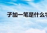 子加一笔是什么字（子加一笔是孔字吗）