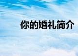 你的婚礼简介（你的婚礼讲的什么）