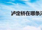 泸定桥在哪条河上（泸定桥的简介）
