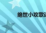绝世小攻歌词（绝世小攻介绍）