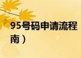 95号码申请流程（95开头的电话号码申请指南）
