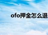 ofo押金怎么退（退押金的操作流程）