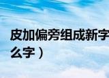 皮加偏旁组成新字（汉字皮加偏旁可以组成什么字）