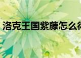洛克王国紫藤怎么得（洛克王国紫藤如何得）