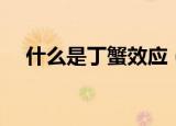 什么是丁蟹效应（丁蟹效应说的是什么）