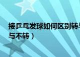 接乒乓发球如何区别转与不转（3步教你如何判断乒乓球转与不转）
