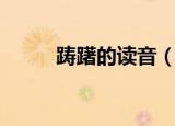 踌躇的读音（踌躇的读音是什么）