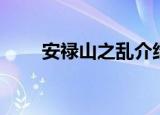 安禄山之乱介绍（安禄山之乱简介）
