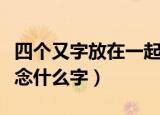 四个又字放在一起念什么（四个又字放在一起念什么字）