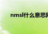 nmsl什么意思网络用语（nmsl解释）