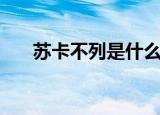 苏卡不列是什么意思（苏卡不列解释）