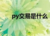 py交易是什么（py交易是什么意思）