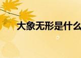 大象无形是什么意思（大象无形解释）