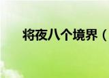 将夜八个境界（将夜八个境界是什么）