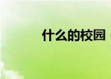 什么的校园（什么的校园填空）