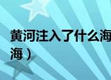 黄河注入了什么海（具体介绍一下注入了什么海）