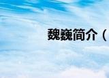 魏巍简介（魏巍的个人简介）