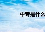 中专是什么意思（中专释义）