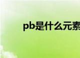 pb是什么元素（pb代表的是什么）