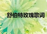 舒伯特玫瑰歌词（舒伯特玫瑰歌曲简介）