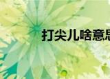 打尖儿啥意思（打尖儿的意思）