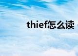 thief怎么读（thief英语怎么读）