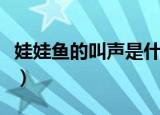 娃娃鱼的叫声是什么声音（娃娃鱼的叫声简述）