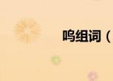 呜组词（呜字组哪些词）