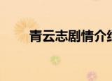 青云志剧情介绍（青云志剧情简述）