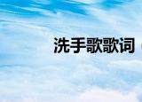 洗手歌歌词（洗手歌完整歌词）