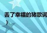 丢了幸福的猪歌词（丢了幸福的猪歌词是什么）