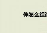 伴怎么组词（伴如何组词）