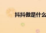 抖抖傲是什么意思（何谓抖抖傲）