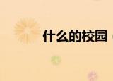 什么的校园（什么的校园填空）
