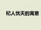 杞人忧天的寓意（杞人忧天的寓意意思）