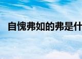 自愧弗如的弗是什么意思（出自什么故事）