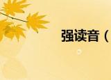 强读音（强读音是什么）