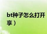 bt种子怎么打开（用迅雷下载种子的方法分享）