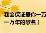 我会保证爱你一万年是什么歌（我会保证爱你一万年的歌名）
