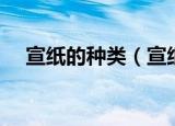 宣纸的种类（宣纸分为生宣熟宣半熟宣）