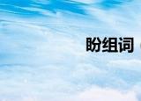 盼组词（盼如何组词）