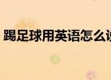 踢足球用英语怎么说（踢足球的英语是什么）