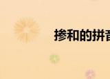 掺和的拼音（掺和的读音）